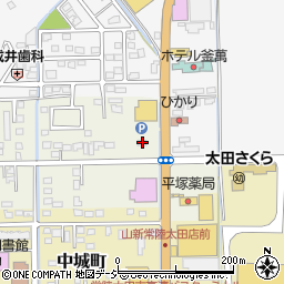 茨城県常陸太田市栄町3332周辺の地図