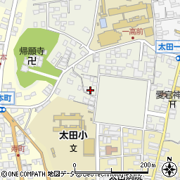 茨城県常陸太田市栄町218-7周辺の地図