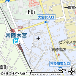 茨城県常陸大宮市南町288-5周辺の地図