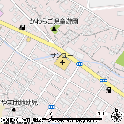 サンユーストアー東多賀店周辺の地図