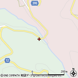 長野県長野市信州新町中牧4224周辺の地図