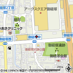 ヘアーサロンイン東京御経塚店周辺の地図