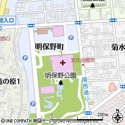 宇都宮市文化会館プレイガイド周辺の地図