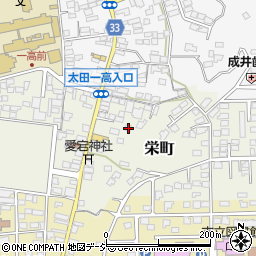 茨城県常陸太田市栄町2480周辺の地図