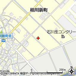 石川県白山市相川新町周辺の地図