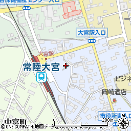 茨城県常陸大宮市南町1070-6周辺の地図