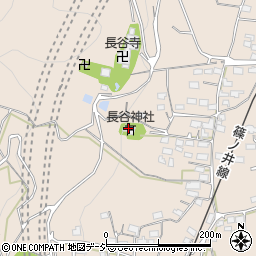 長谷神社周辺の地図