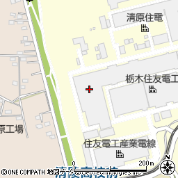 栃木県宇都宮市清原工業団地18-4周辺の地図