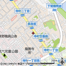 金沢寺町郵便局周辺の地図