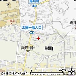 茨城県常陸太田市栄町2482周辺の地図