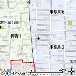 伸建設周辺の地図