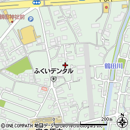 栃木県宇都宮市鶴田町243周辺の地図