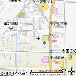 茨城県常陸太田市栄町3325-1周辺の地図