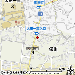 茨城県常陸太田市栄町2485周辺の地図