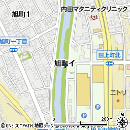 石川県金沢市旭町イ周辺の地図