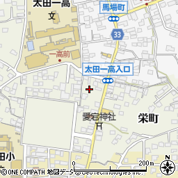 茨城県常陸太田市栄町122周辺の地図