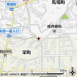 茨城県常陸太田市栄町2533周辺の地図