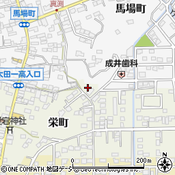 茨城県常陸太田市栄町2532周辺の地図