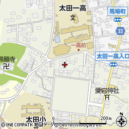 茨城県常陸太田市栄町105周辺の地図