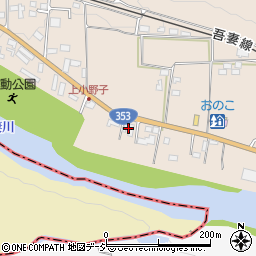 群馬県渋川市小野子1863周辺の地図