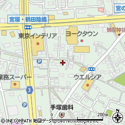 宇賀神設備株式会社周辺の地図