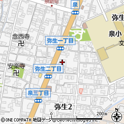 石川県板金工業組合周辺の地図
