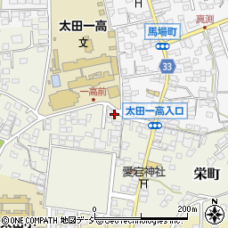 茨城県常陸太田市栄町116周辺の地図