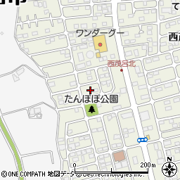 栃木県鹿沼市西茂呂4丁目20周辺の地図