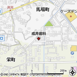 成井歯科医院周辺の地図