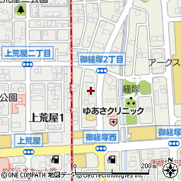 焼肉屋さかい 御経塚店周辺の地図