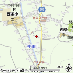 長野県長野市松代町西条3618周辺の地図