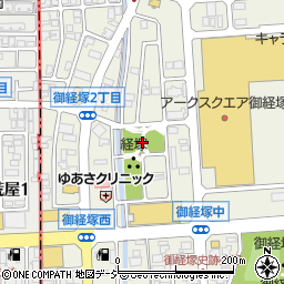 経塚公園(泉の広場)周辺の地図