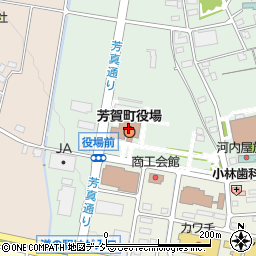 栃木県芳賀町（芳賀郡）周辺の地図