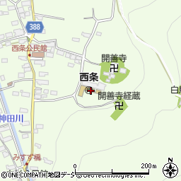 長野県長野市松代町西条3623周辺の地図
