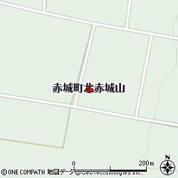 群馬県渋川市赤城町北赤城山周辺の地図