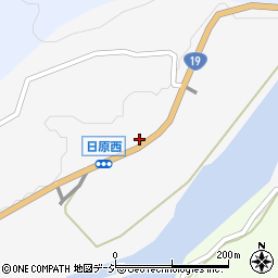 長野県長野市信州新町日原西2283周辺の地図