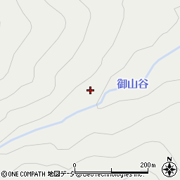 御山谷周辺の地図