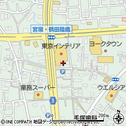 栃木県宇都宮市鶴田町1412周辺の地図