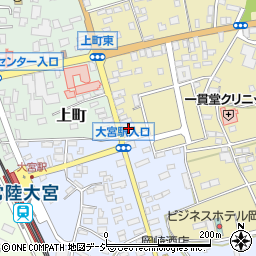 常陽銀行大宮支店周辺の地図