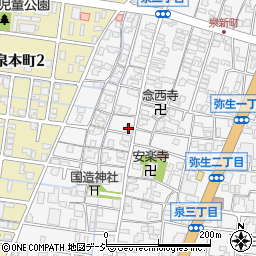 中泉酒店周辺の地図