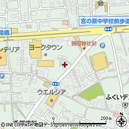栃木県宇都宮市鶴田町1427周辺の地図