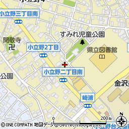 石川県金沢市小立野2丁目1137周辺の地図