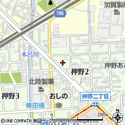 山崎商事金沢周辺の地図