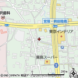 栃木県宇都宮市鶴田町1516周辺の地図