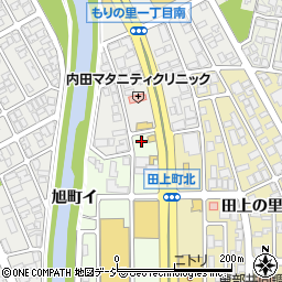 石川県金沢市旭町（日）周辺の地図