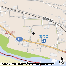 群馬県渋川市小野子1972-3周辺の地図