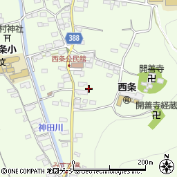 長野県長野市松代町西条3629周辺の地図