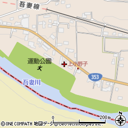群馬県渋川市小野子1910周辺の地図