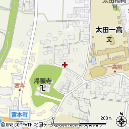 茨城県常陸太田市栄町22-3周辺の地図