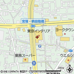 栃木県宇都宮市鶴田町1411周辺の地図